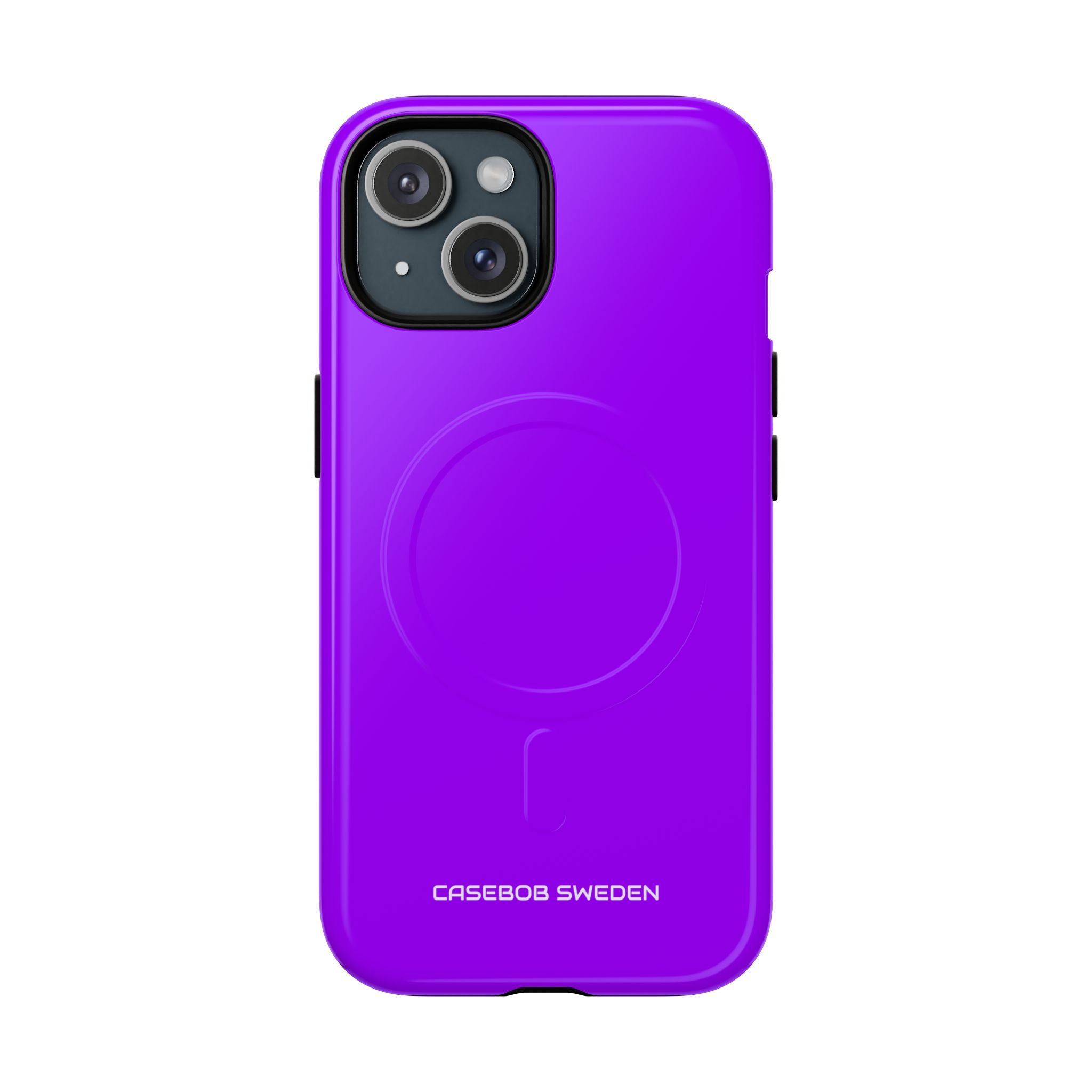 Vivid Violet - Tough + MagSafe® iPhone 15 Phone Case