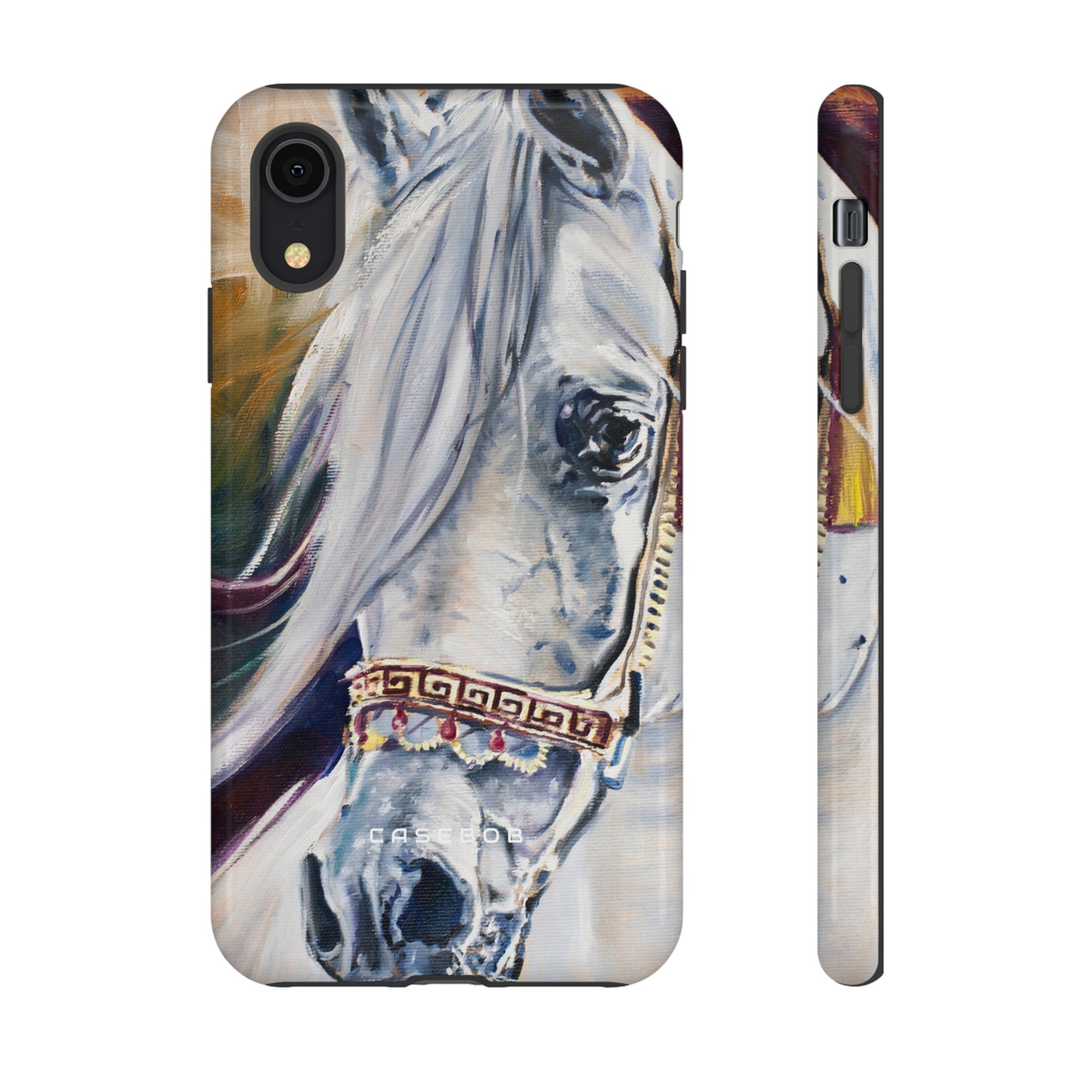 White Arabian - Protective Phone Case