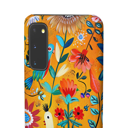 Whimsical Vintage Nature Harmony Samsung S20 - Slim Phone Case