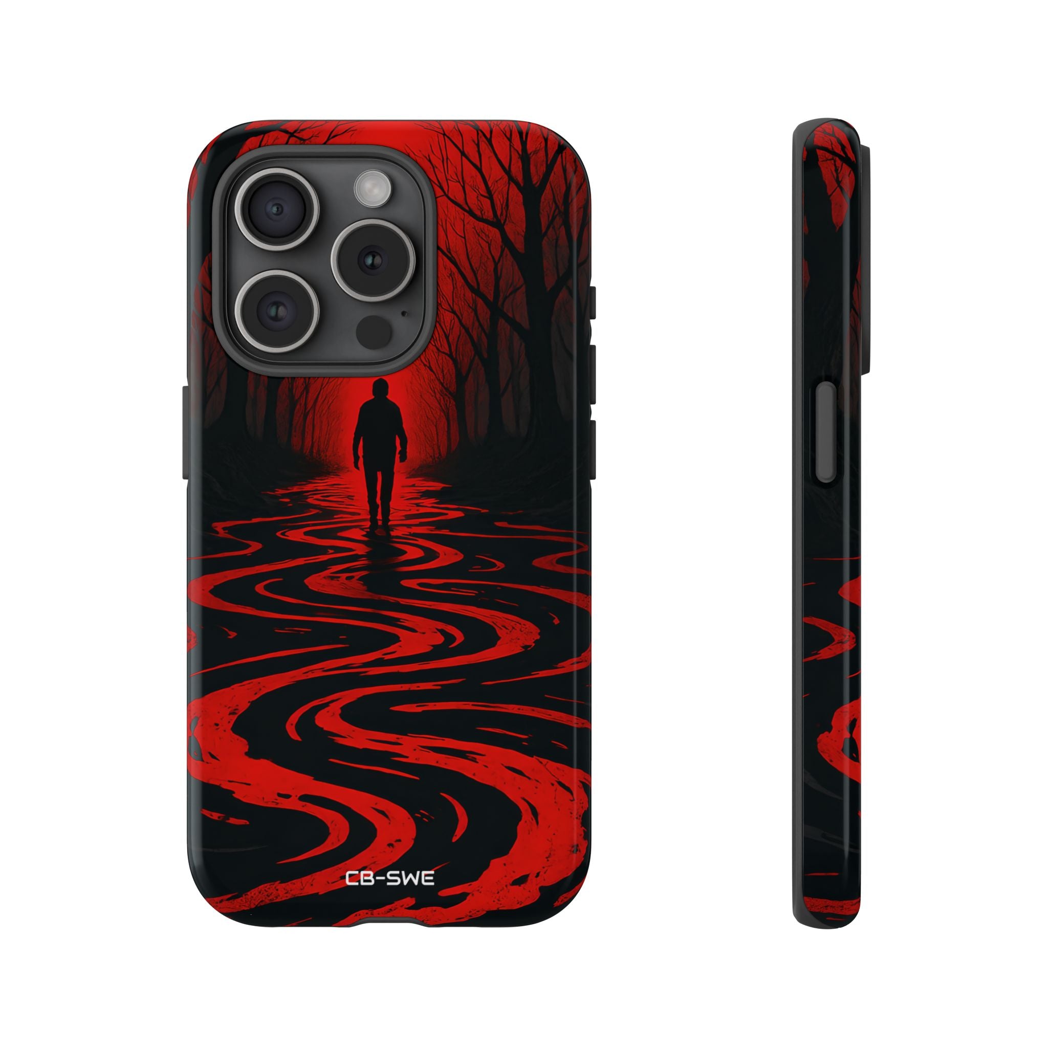 Red Path Mystery - iPhone Case