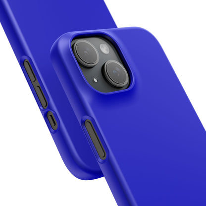 Mittelblaues iPhone 15 - Schlanke Handyhülle