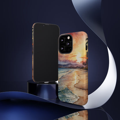 Sunset Reflection iPhone 13 Pro Case - Tough
