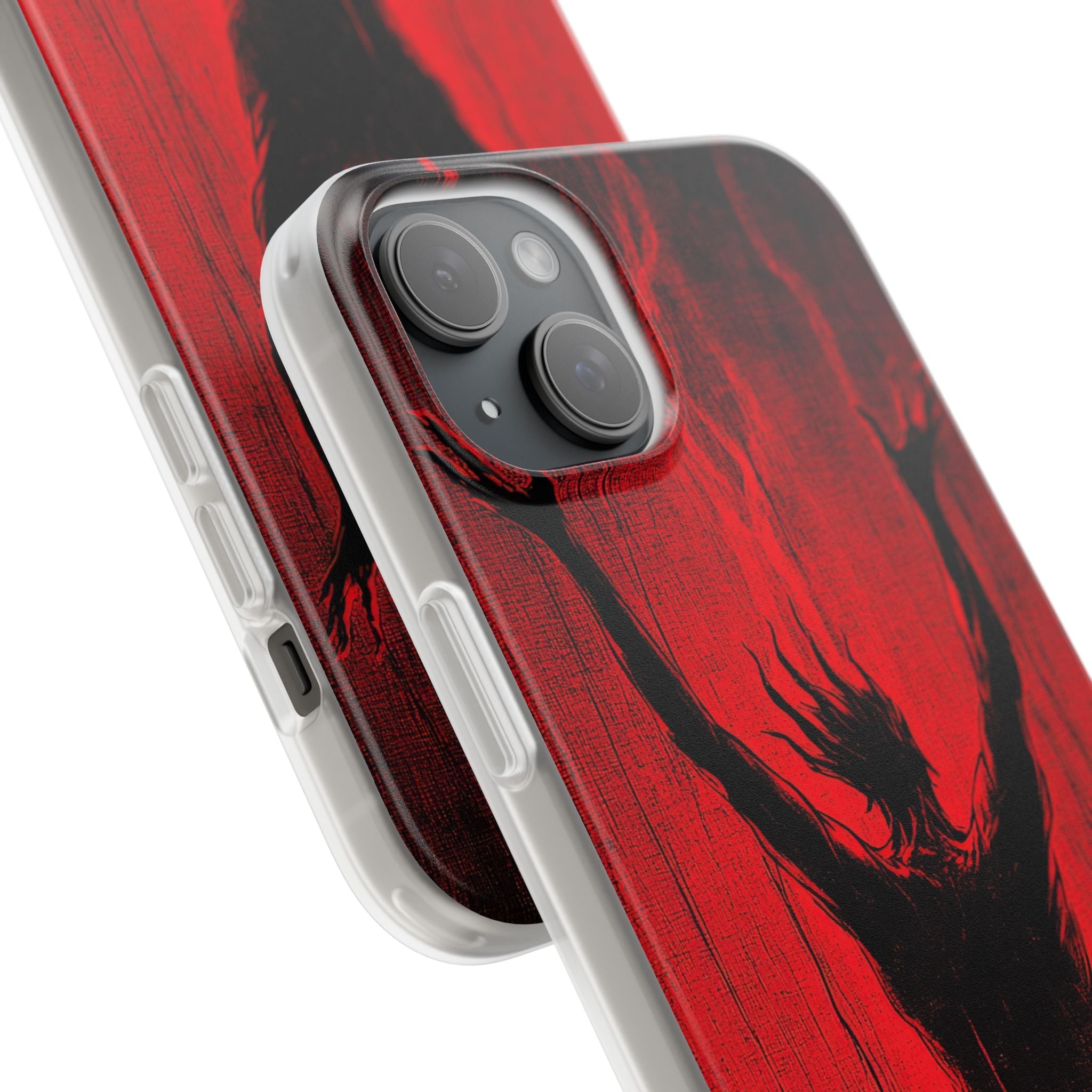 Crimson Despair iPhone 15 - Flexi Phone Case