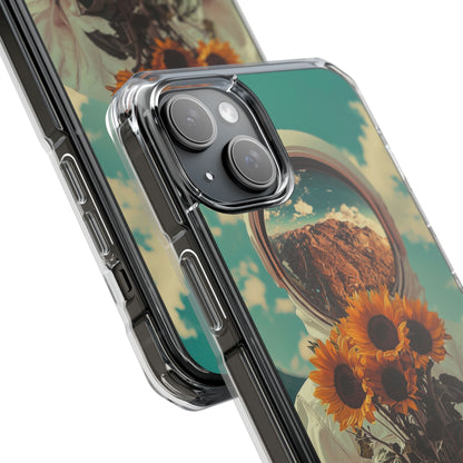 Sunflower Spacesuit Shine iPhone Case - Impact