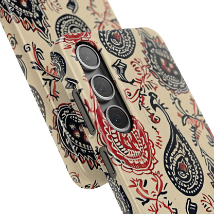 Vintage Paisley Elegance Samsung S24 - Slim Phone Case