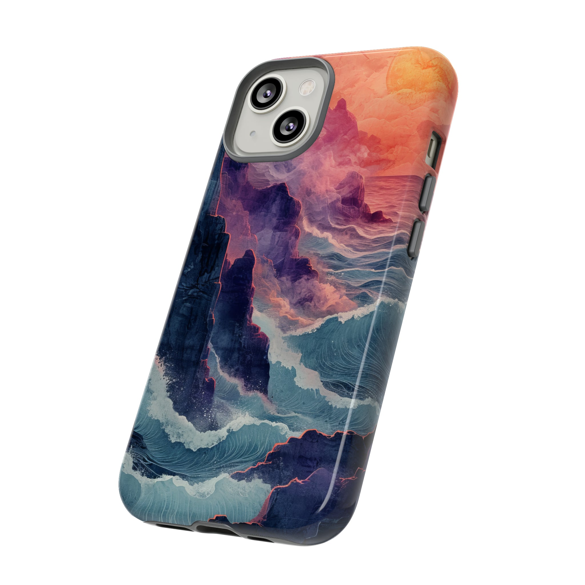 Tranquil Cliffside Views - Protective Phone Case