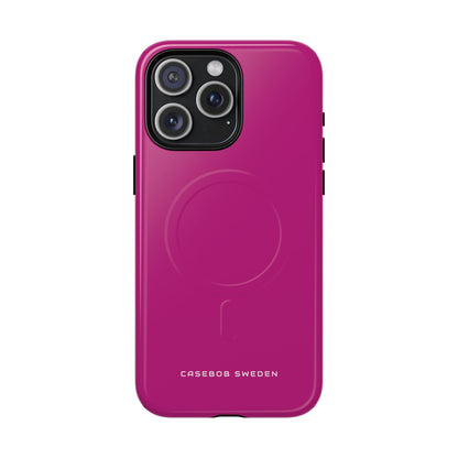 Medium Violet Red iPhone 15  Tough+ Phone Case