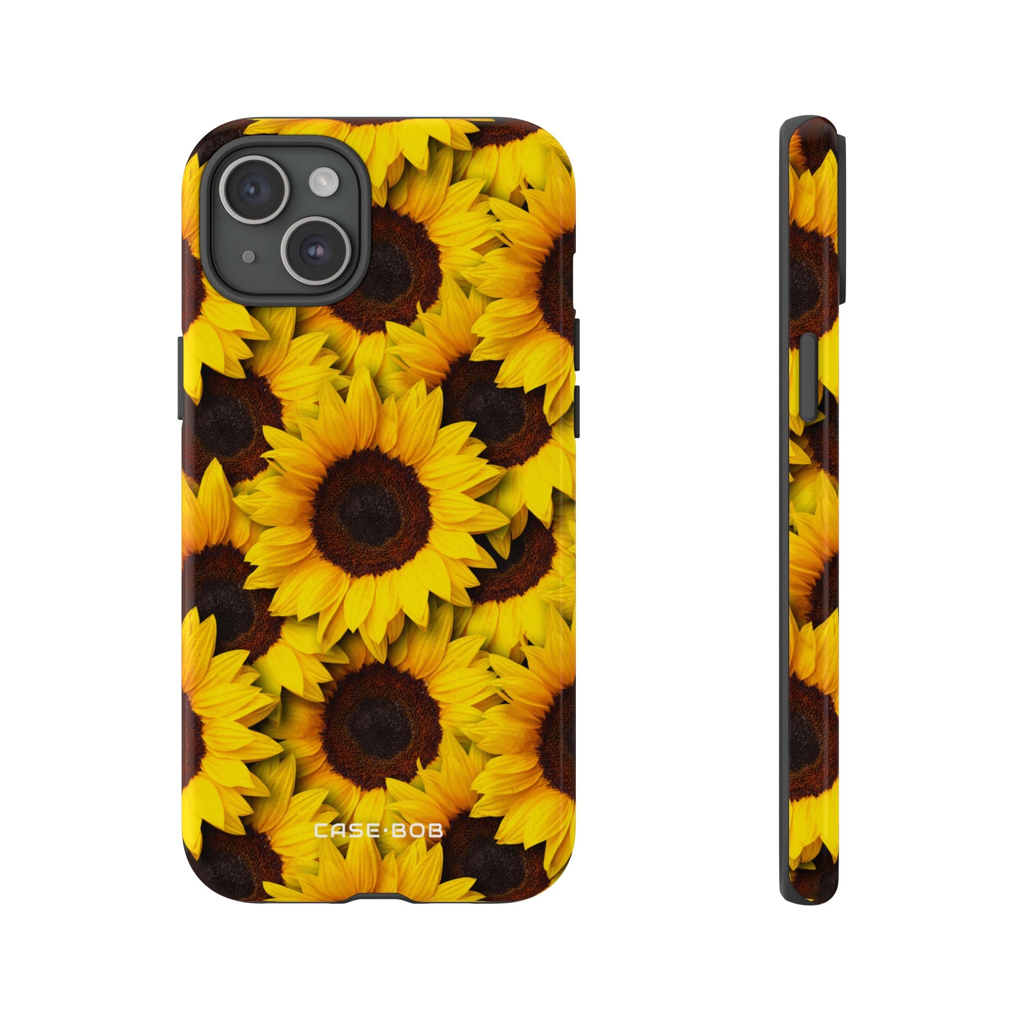 Sunflower Glow iPhone 15 Plus Case - Tough