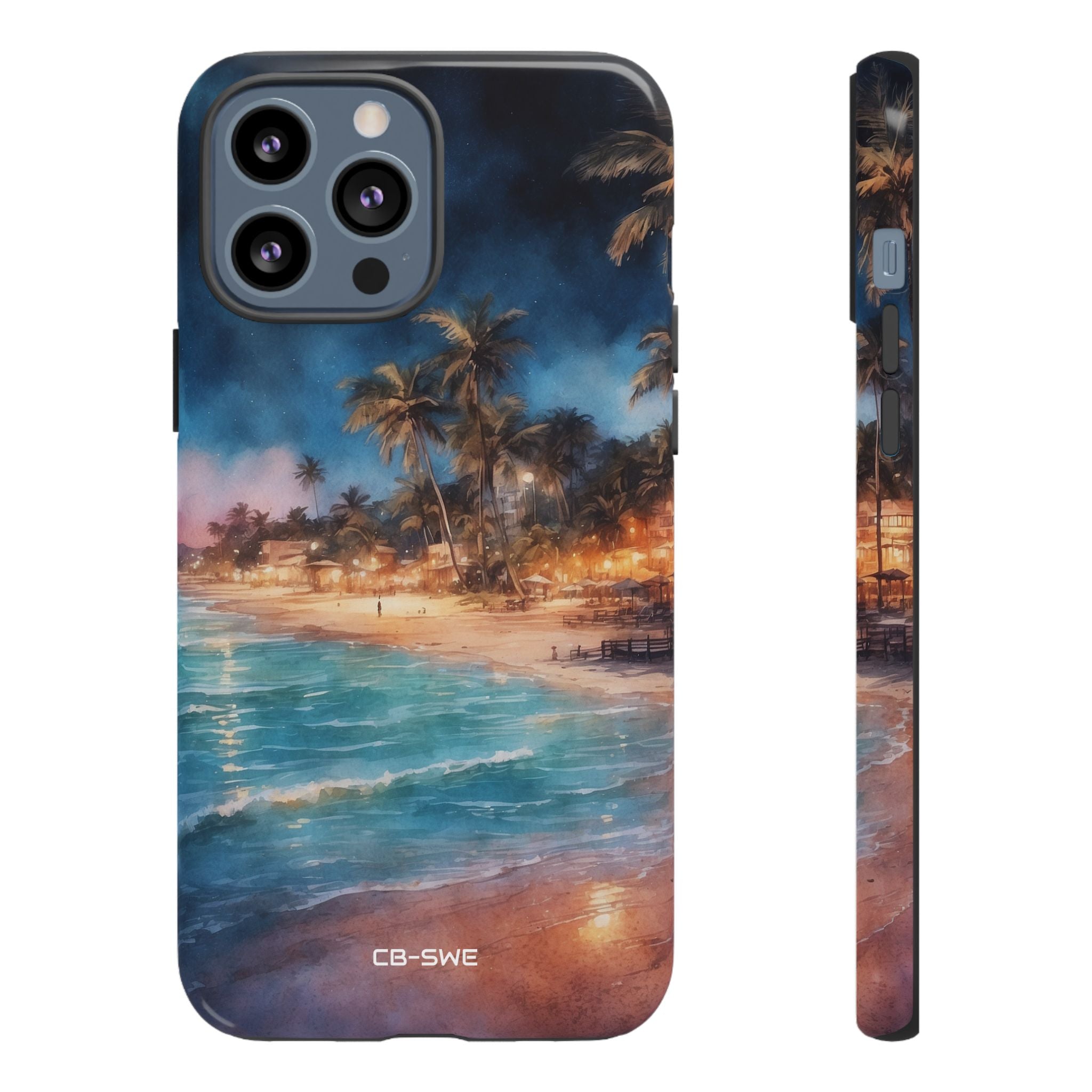 Moonlight Dances Water - iPhone Case
