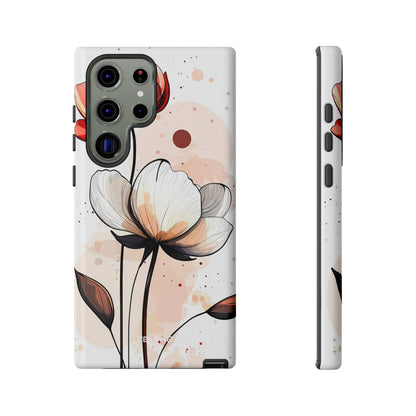 Vibrant Floral Elegance - Samsung Case