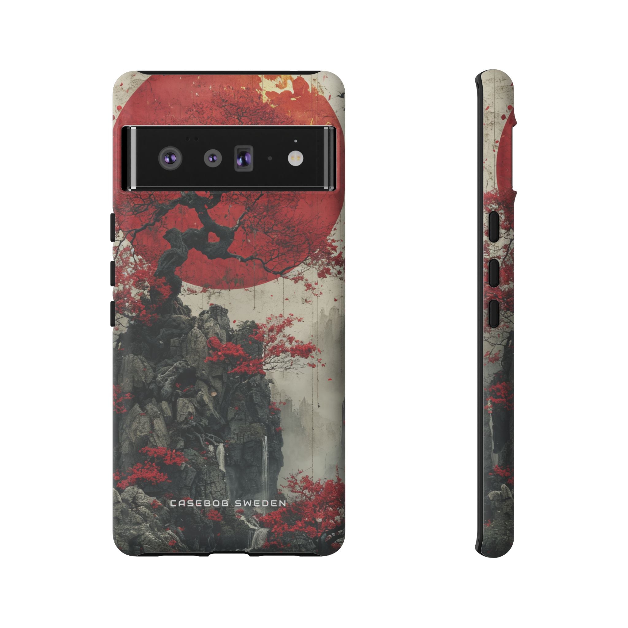 Zen Serenity in Red Harmony Google Pixel 6 - Tough Phone Case