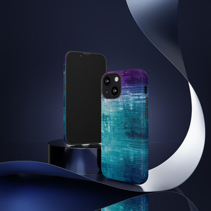 AI Fusion: Metallic Gradient - Protective Phone Case