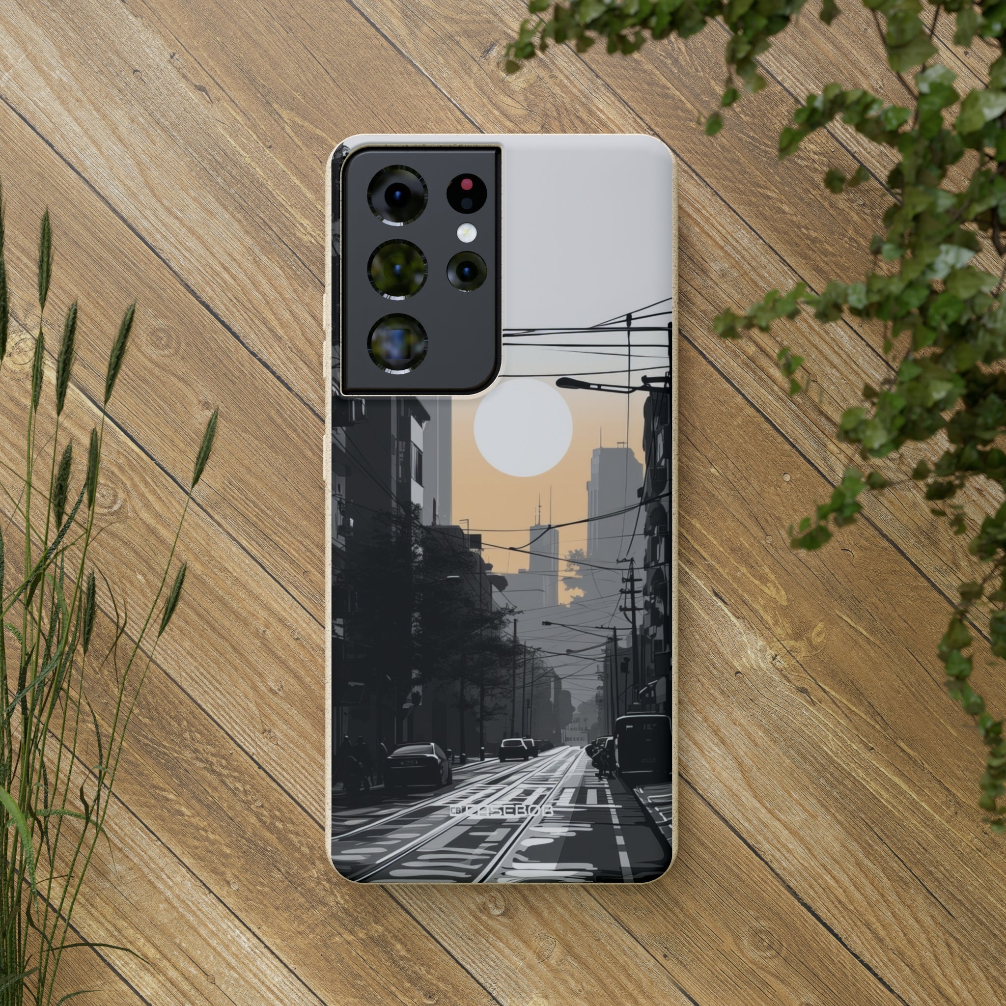 Urban Serenity Glow | Biodegradable Phone Case