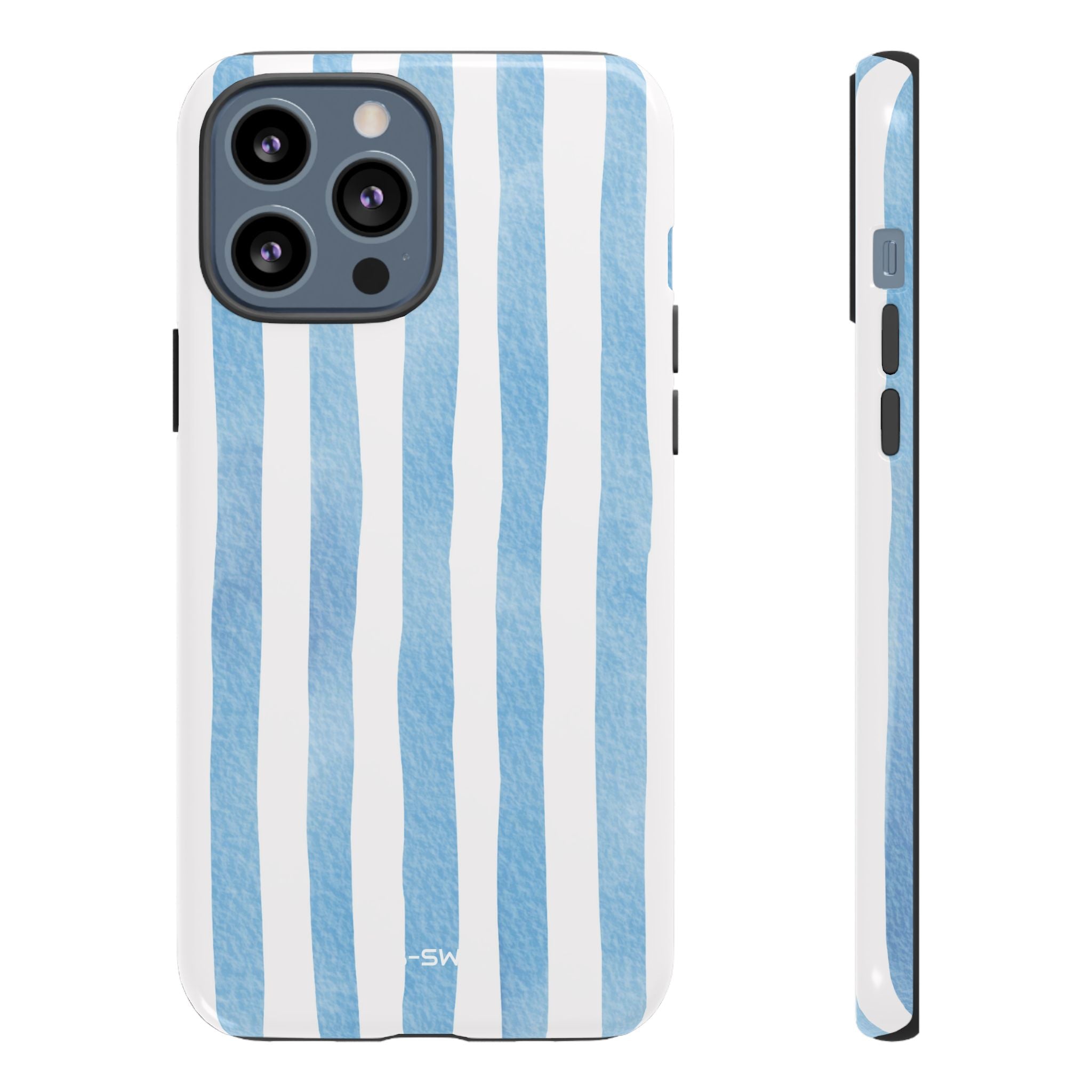 Soft Blue Watercolors - iPhone Case