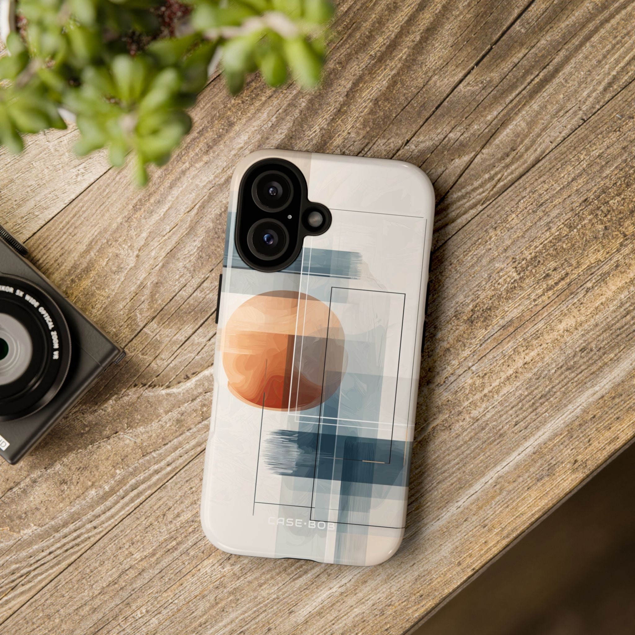 Amber Orb iPhone 16 Case - Tough