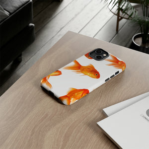 Gold fish - Protective Phone Case