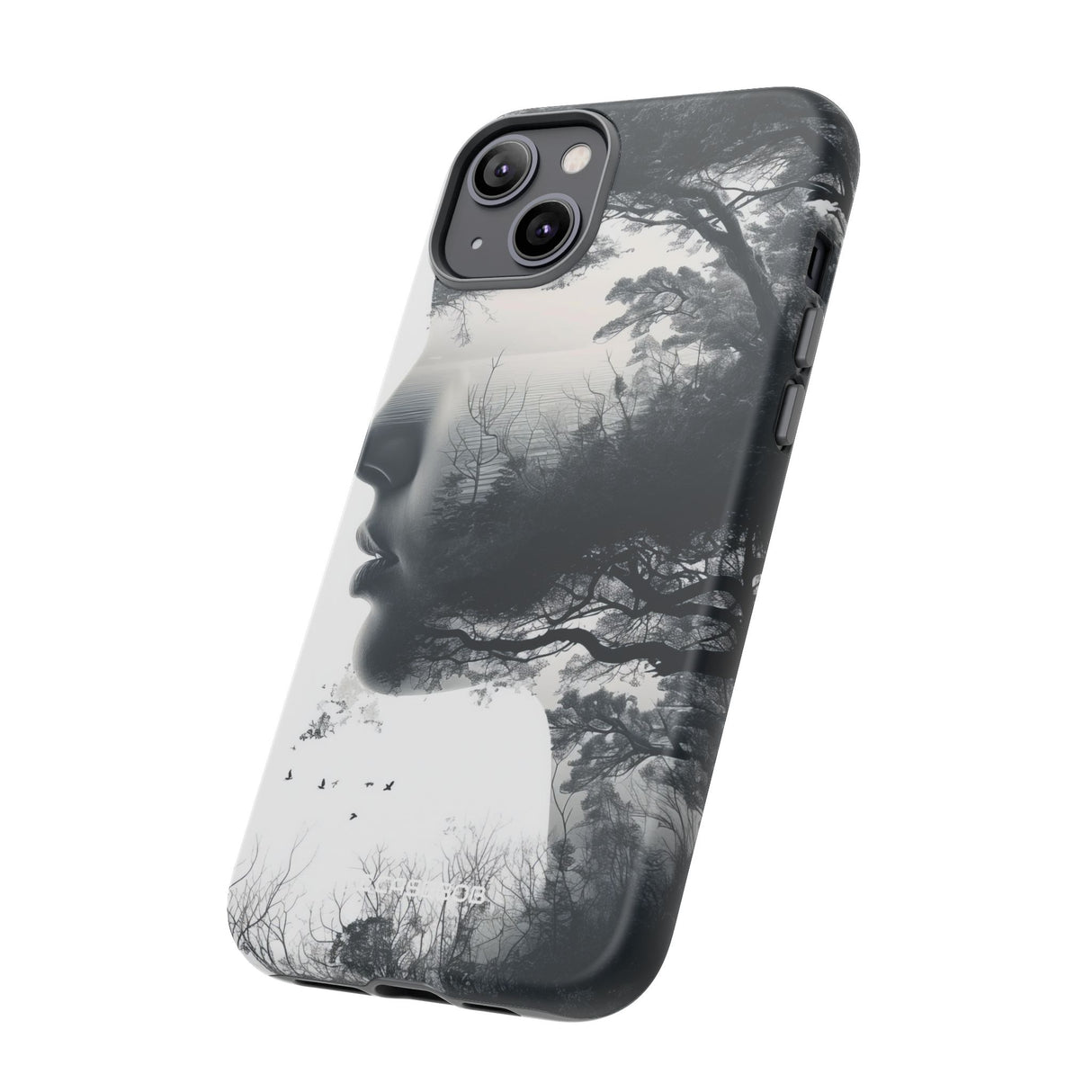 **Nature Silhouette** | Protective Phone Case for iPhone