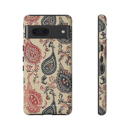 Vintage Paisley Elegance Google Pixel 7 - Tough Phone Case