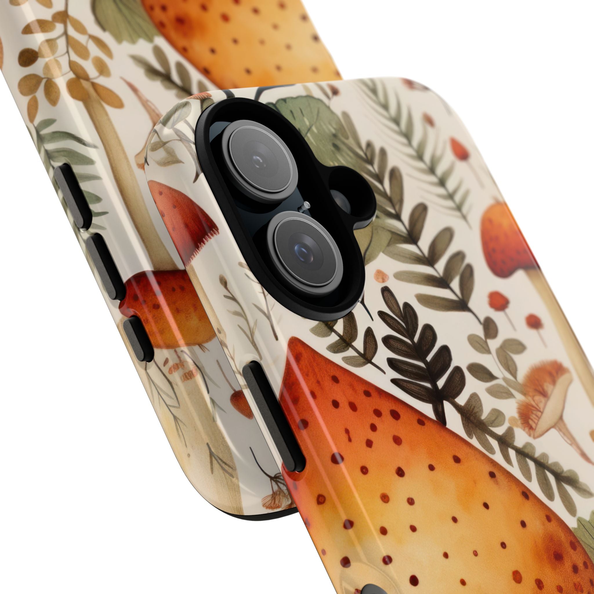 Mushrooms Sprout Cheerfully - iPhone Case