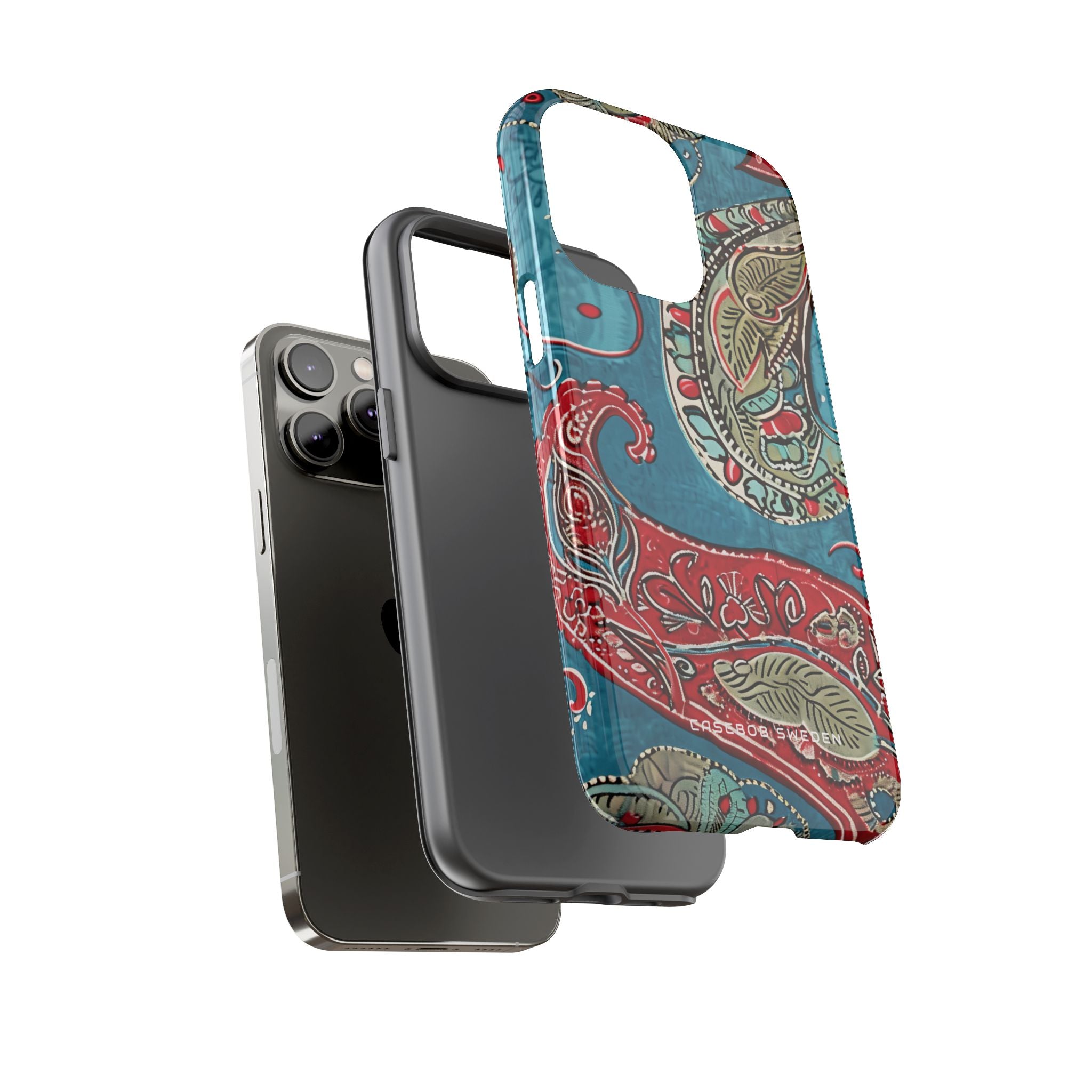 Vintage Paisley Elegance iPhone 14 - Tough Phone Case