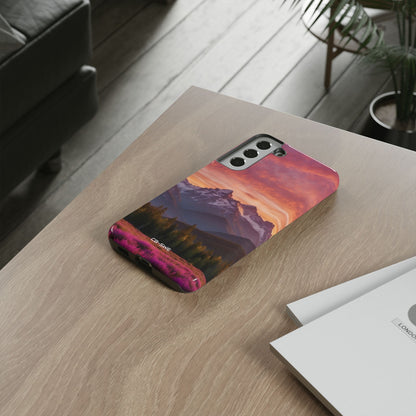 Mountain Peaks Glow - Samsung Case