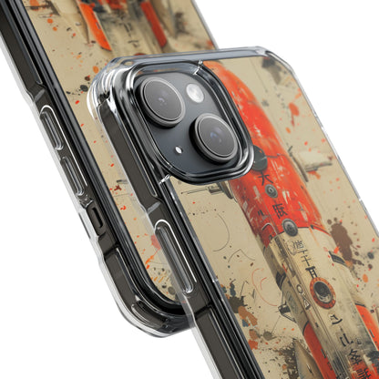 Crimson Rocket iPhone 15 Case - Impact