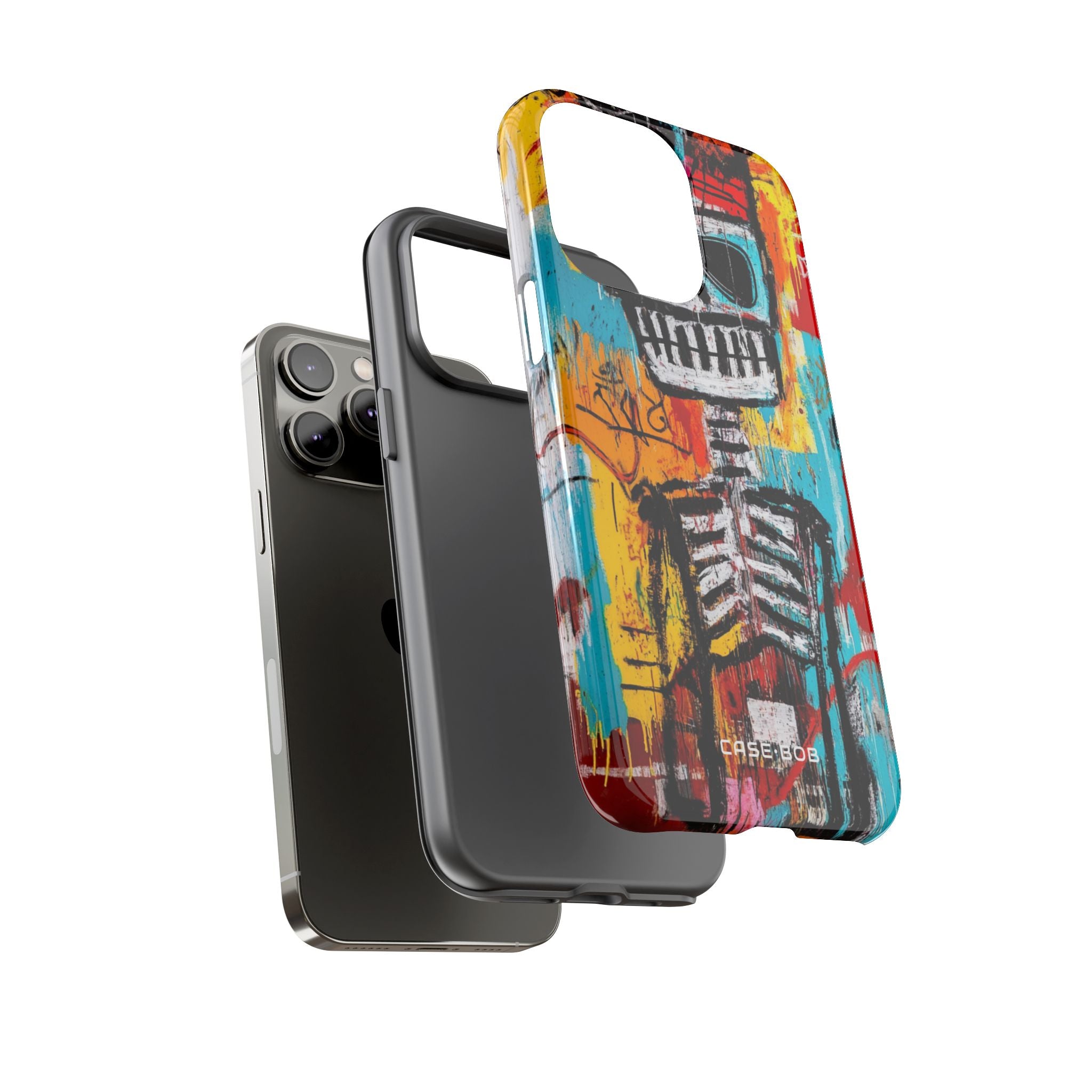 Skeleton Riot iPhone 14 Pro Max Case - Tough