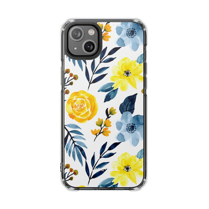Golden Bloom iPhone 14 Plus Case - Impact