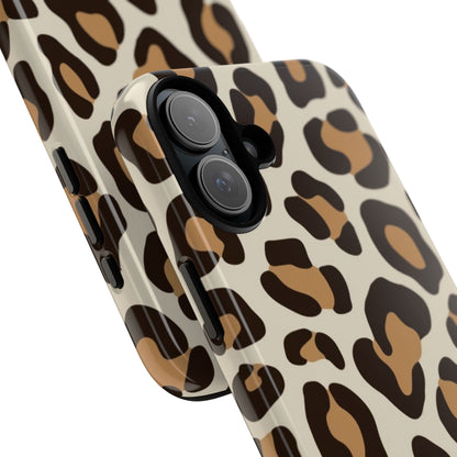 Leopard Print Elegance - iPhone Case