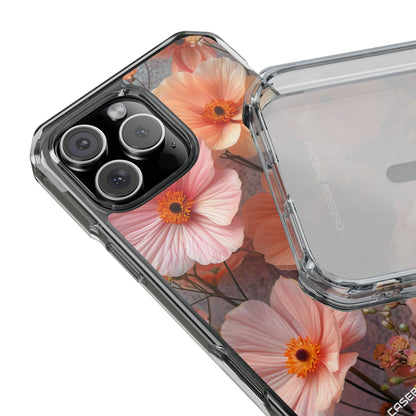 Serene Botanical Blooms - Clear Impact iPhone 16 Phone Case