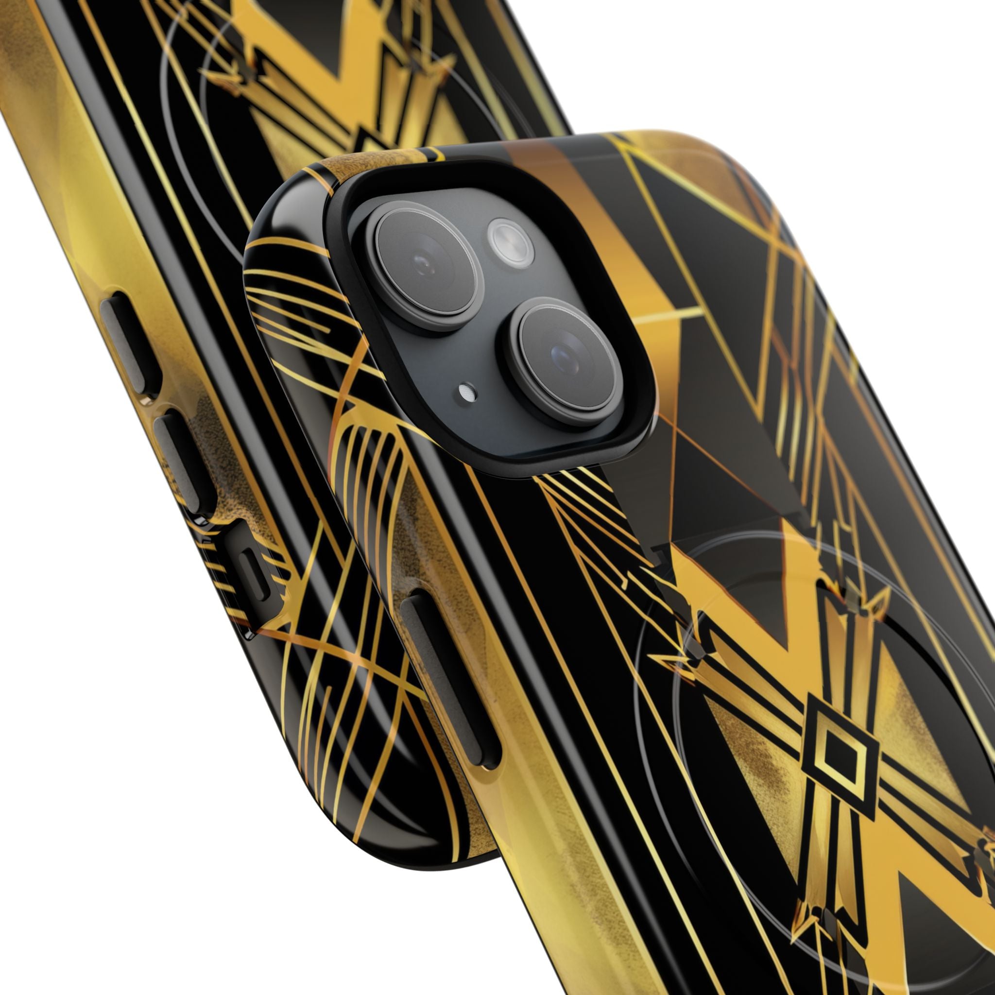 Golden Deco Symphony iPhone 15 - Tough+