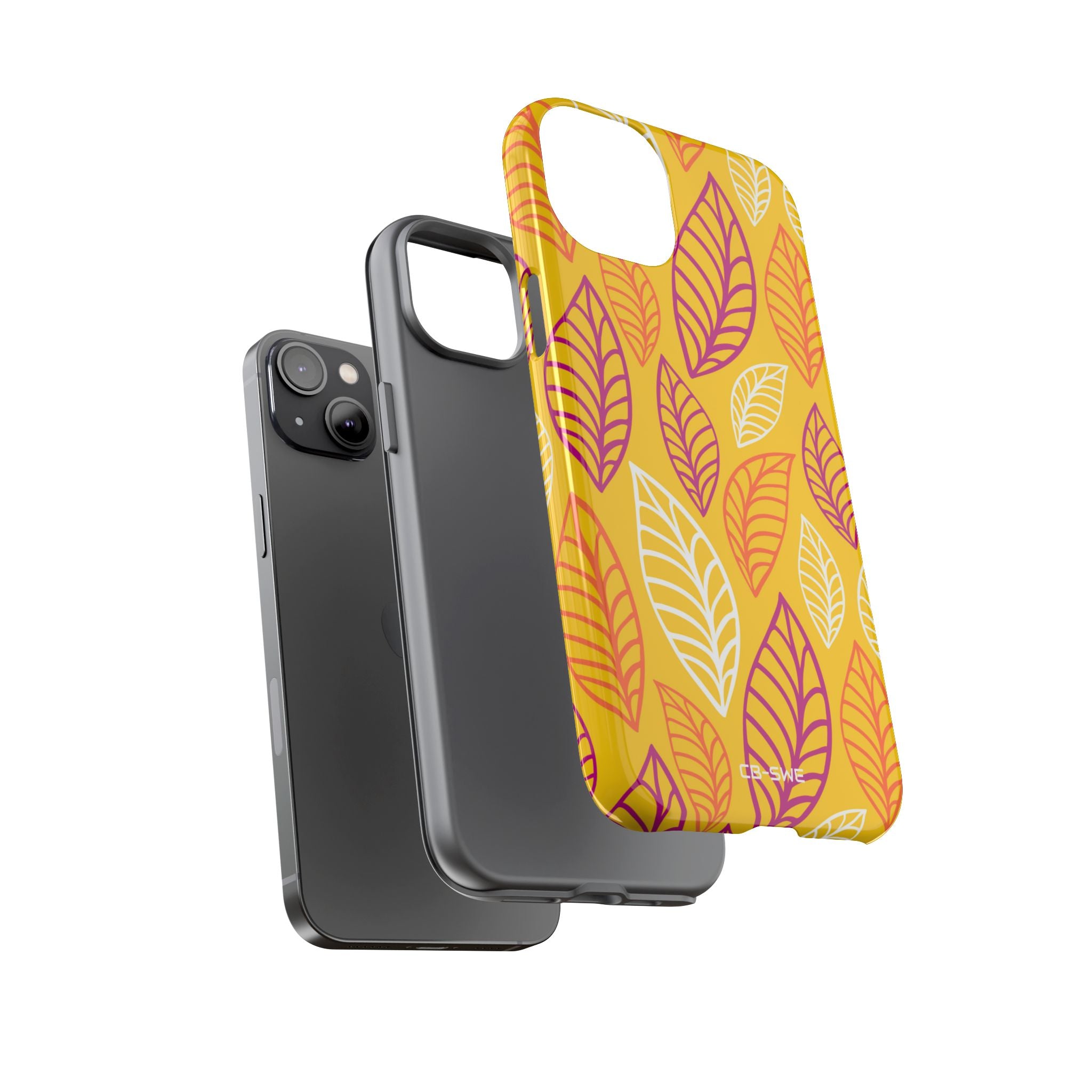Vibrant Leaf Symphony - iPhone Case