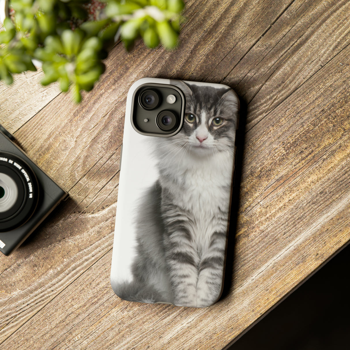 Forest Cat - Protective Phone Case