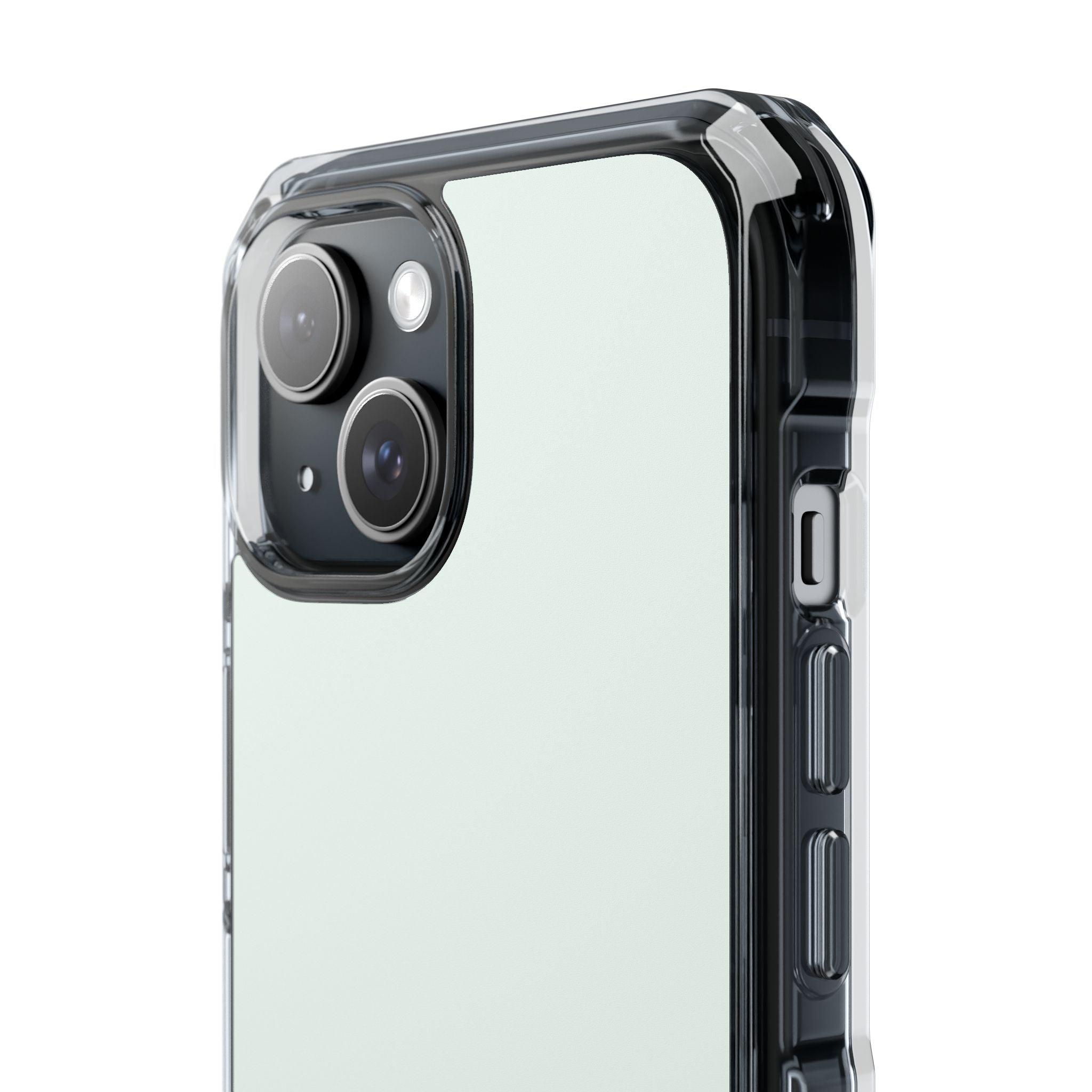 Mint Cream - Clear Impact Case for iPhone