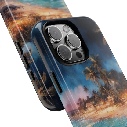 Moonlight Dances Water - iPhone Case