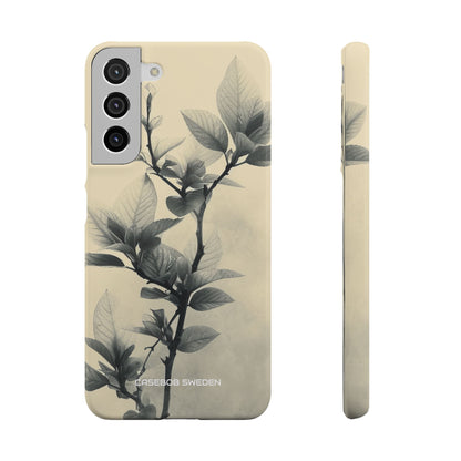 Beige Branch Art - Slim Samsung S22 Phone Case