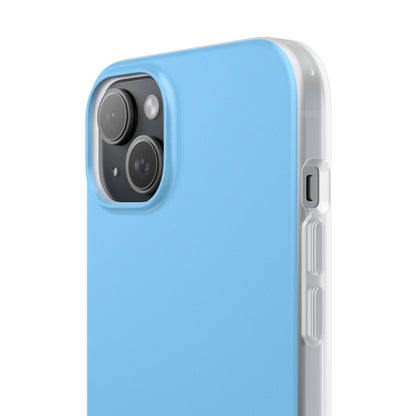 Light Sky Blue iPhone 15 - Flexi Phone Case