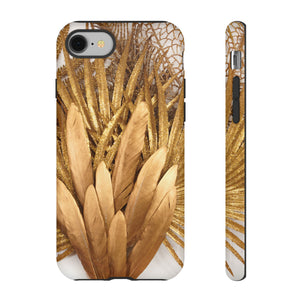 Gold Feather - Protective Phone Case