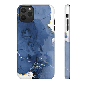 Timeless Blue Watercolor - Protective Phone Case