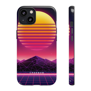 Retro Futurism Art iPhone Case |Tough|