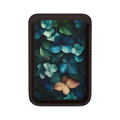 Teal Bloom Wallet – MagSafe Ready