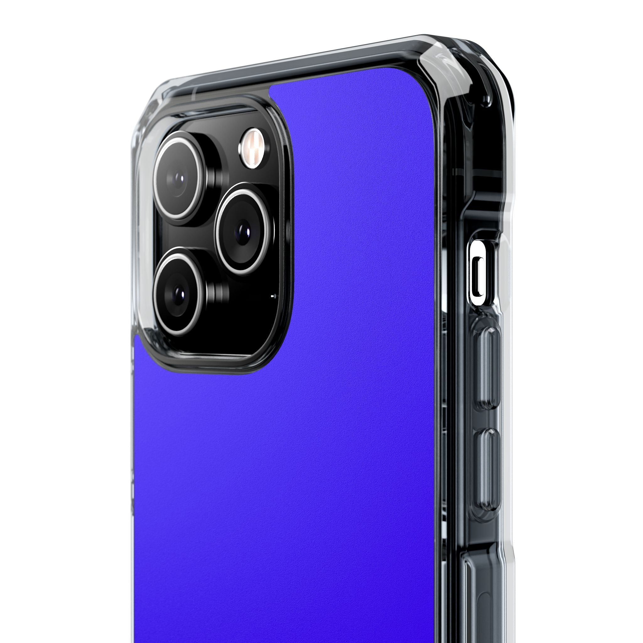 Ultramarine Blue - Clear Impact Case for iPhone