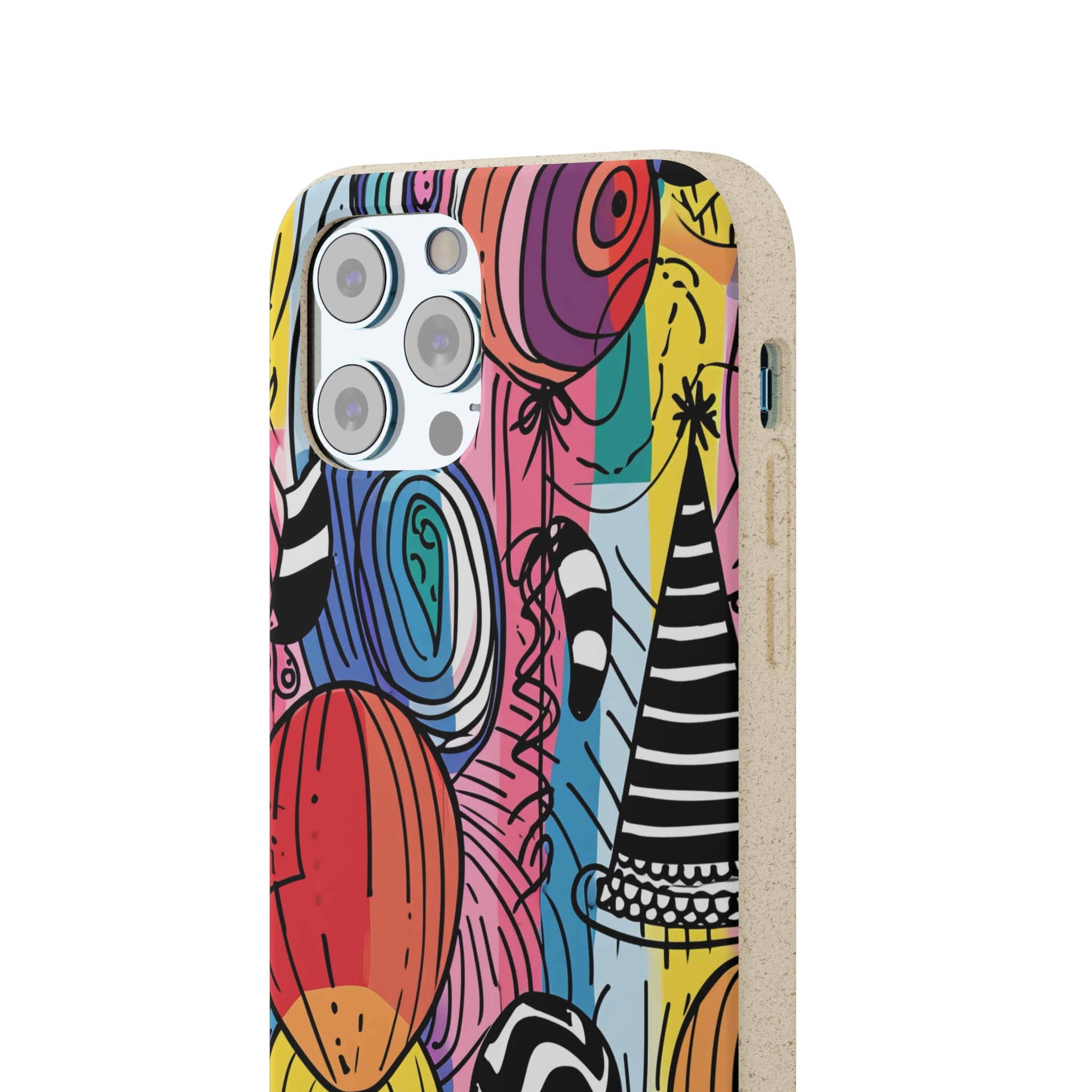 Vibrant Party Whimsy | Biodegradable Phone Case