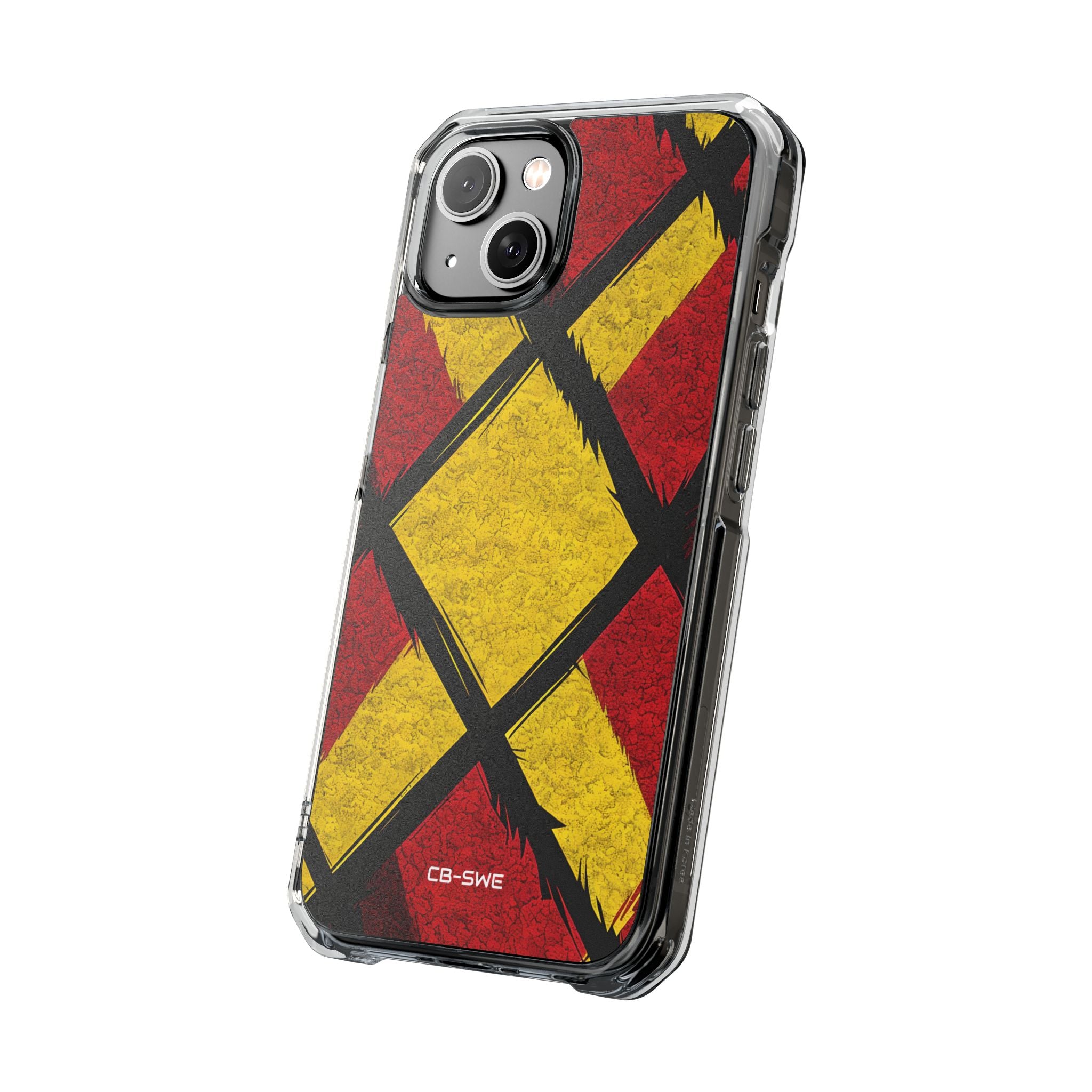 Dynamic Geometric Energy iPhone Case - Impact