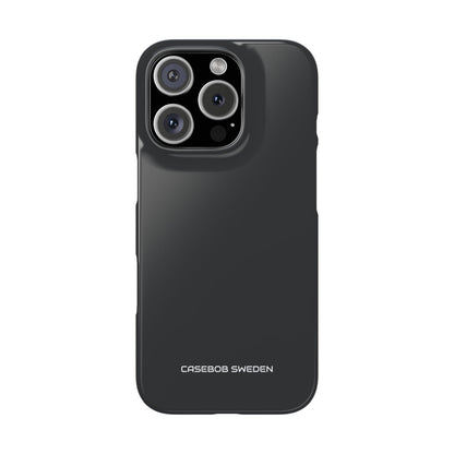 Graphite Black - Slim iPhone 16 Phone Case