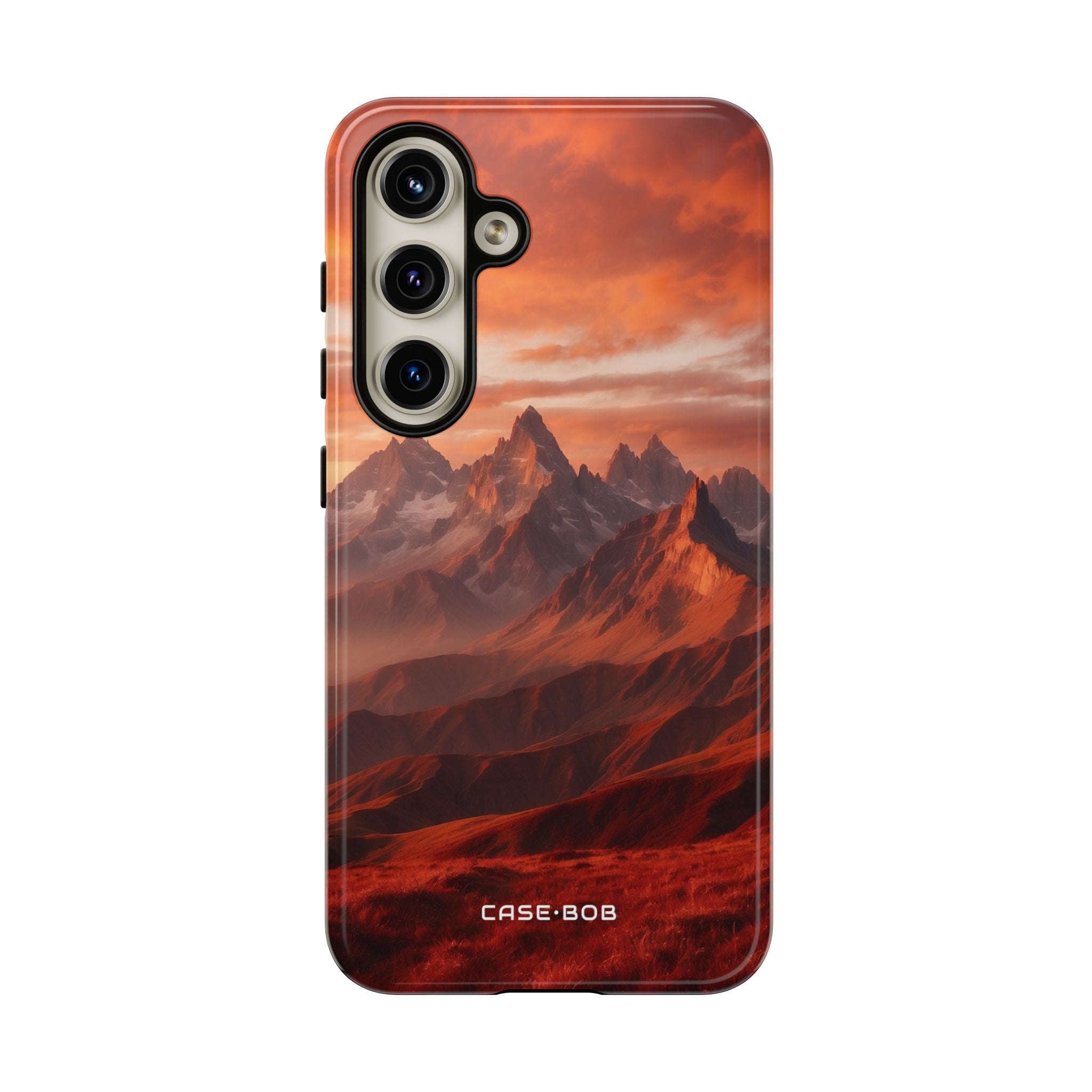 Jagged Glow Samsung S24 Case - Tough