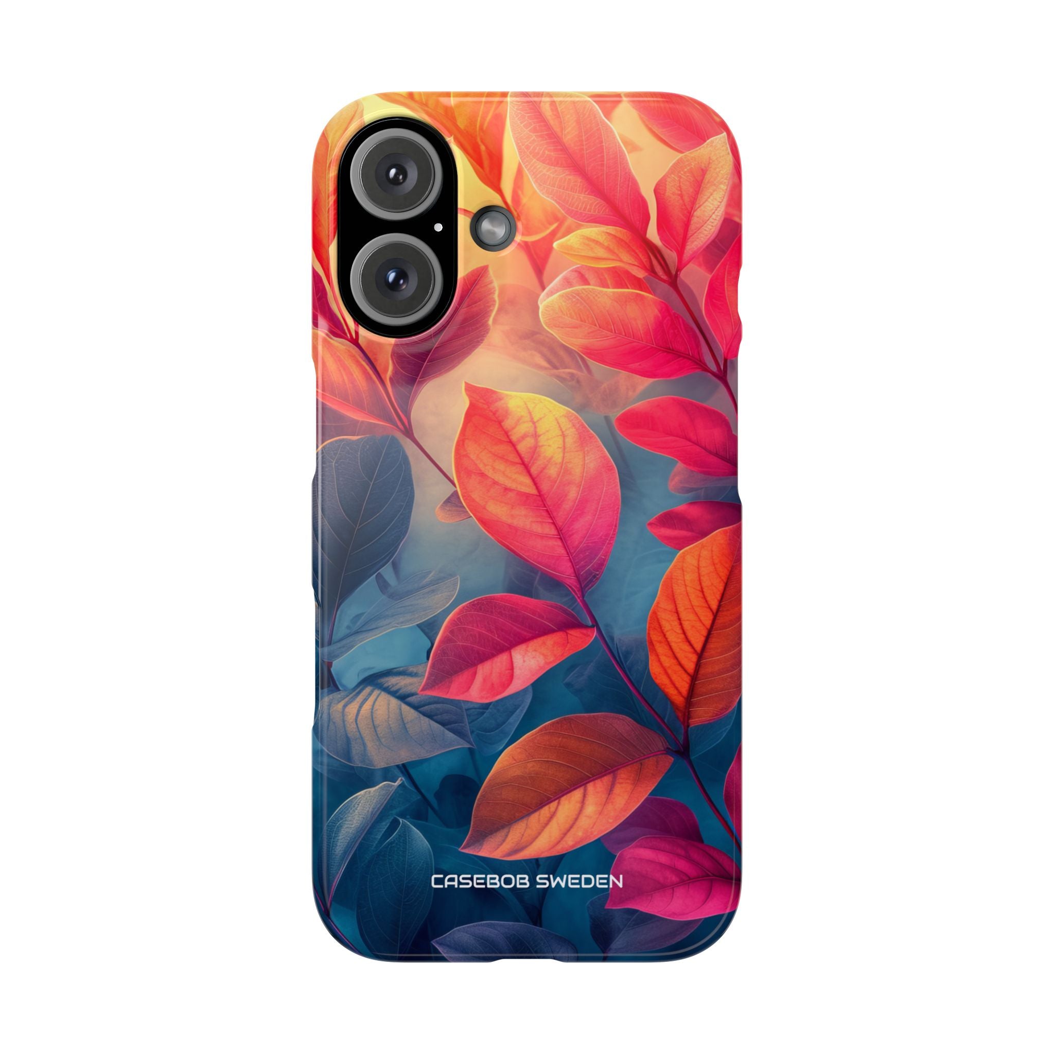 Red Blue Nature - Slim iPhone 16 Phone Case