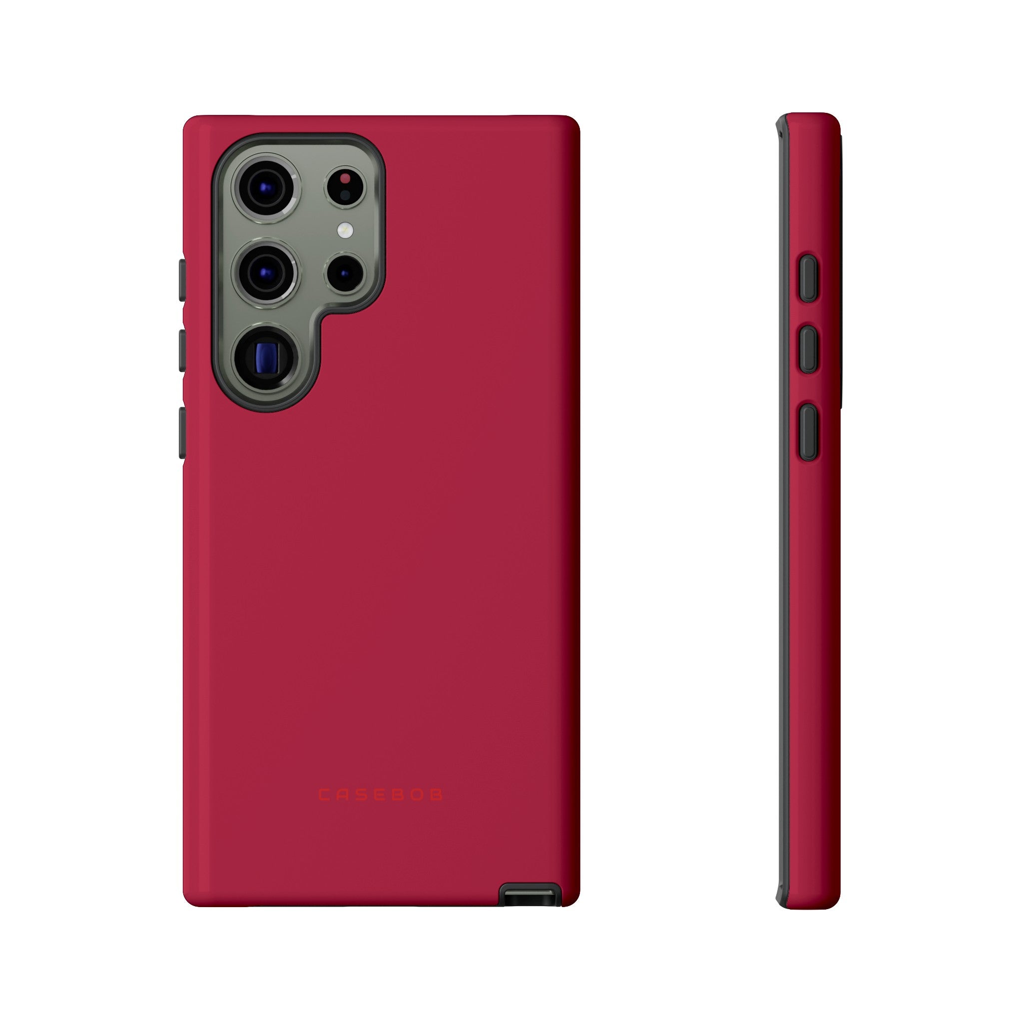 Bright Red Maroon - Protective Phone Case