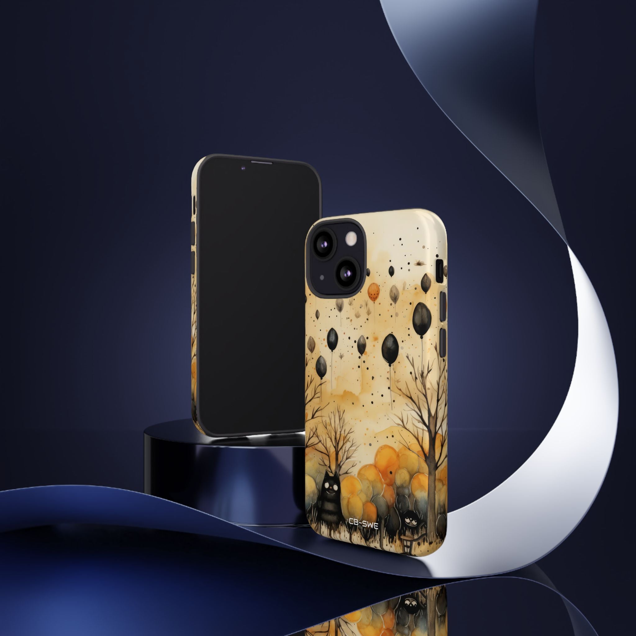 Balloons Drift Skyward - iPhone Case