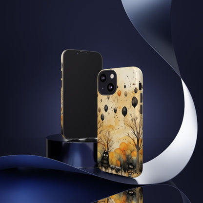 Balloons Drift Skyward - iPhone Case